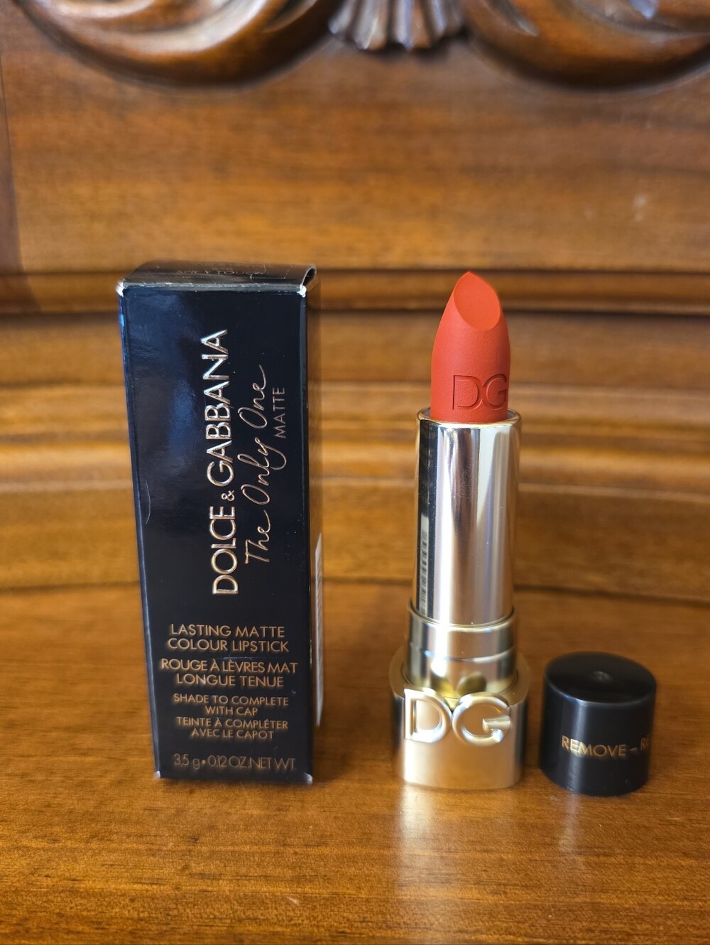 Dolce & Gabbana The Only One Matte Lipstick, 670 Spicy Touch